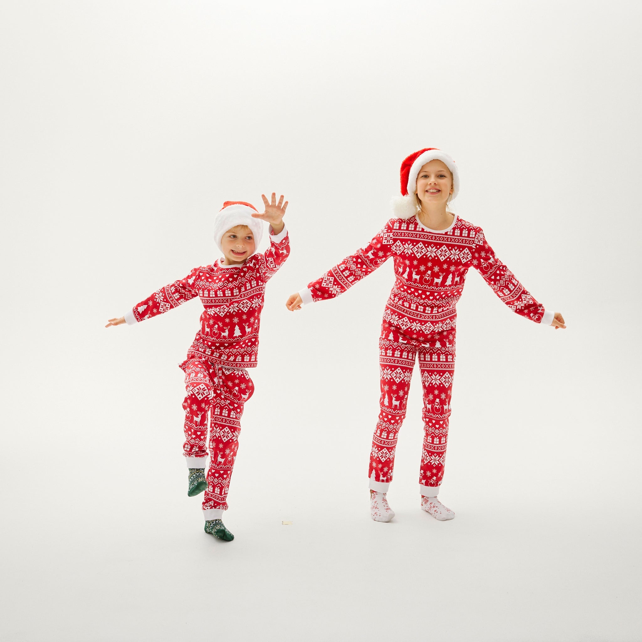 The Peaceful Pigiama Bordeaux - Bambini.